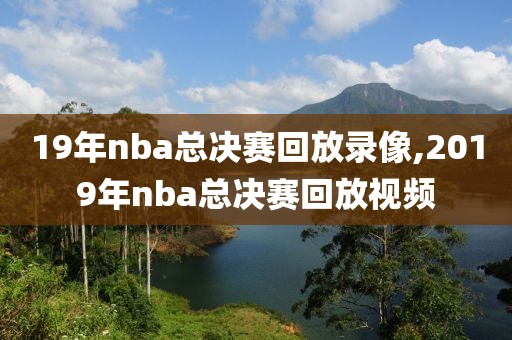 19年nba总决赛回放录像,2019年nba总决赛回放视频