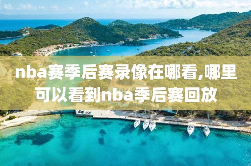 nba赛季后赛录像在哪看,哪里可以看到nba季后赛回放