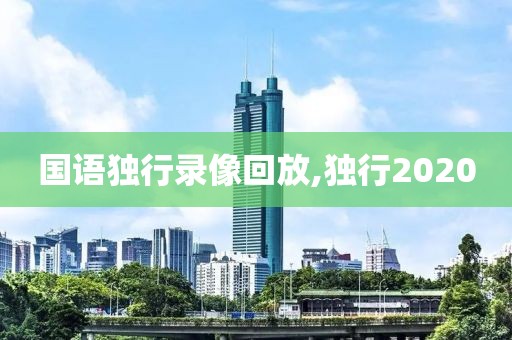 国语独行录像回放,独行2020