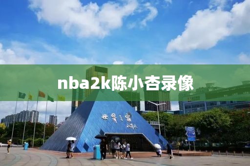 nba2k陈小杏录像