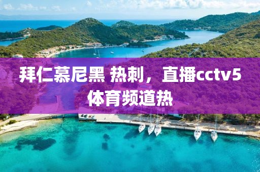 拜仁慕尼黑 热刺，直播cctv5体育频道热